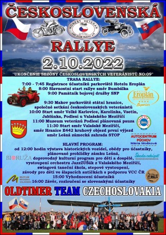 Československá rallye 2022 w
