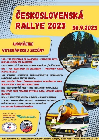 Československá rallye 2023