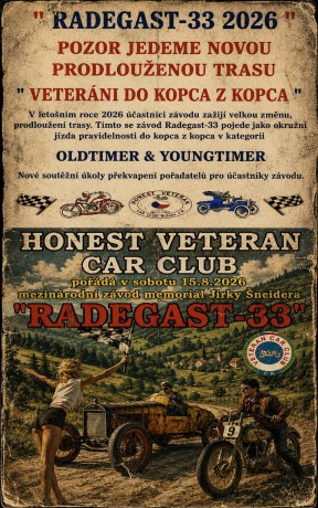 Radegast-33 2026 nově