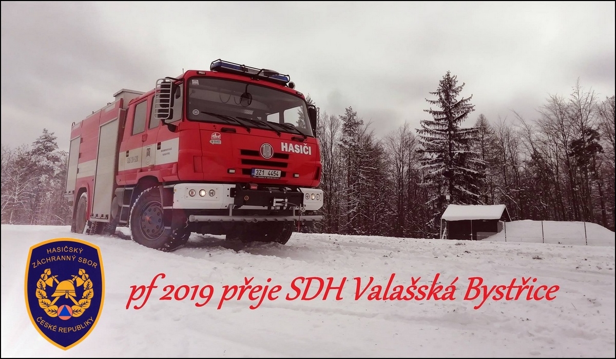 PF 2019 SDH Valašská Bystřice