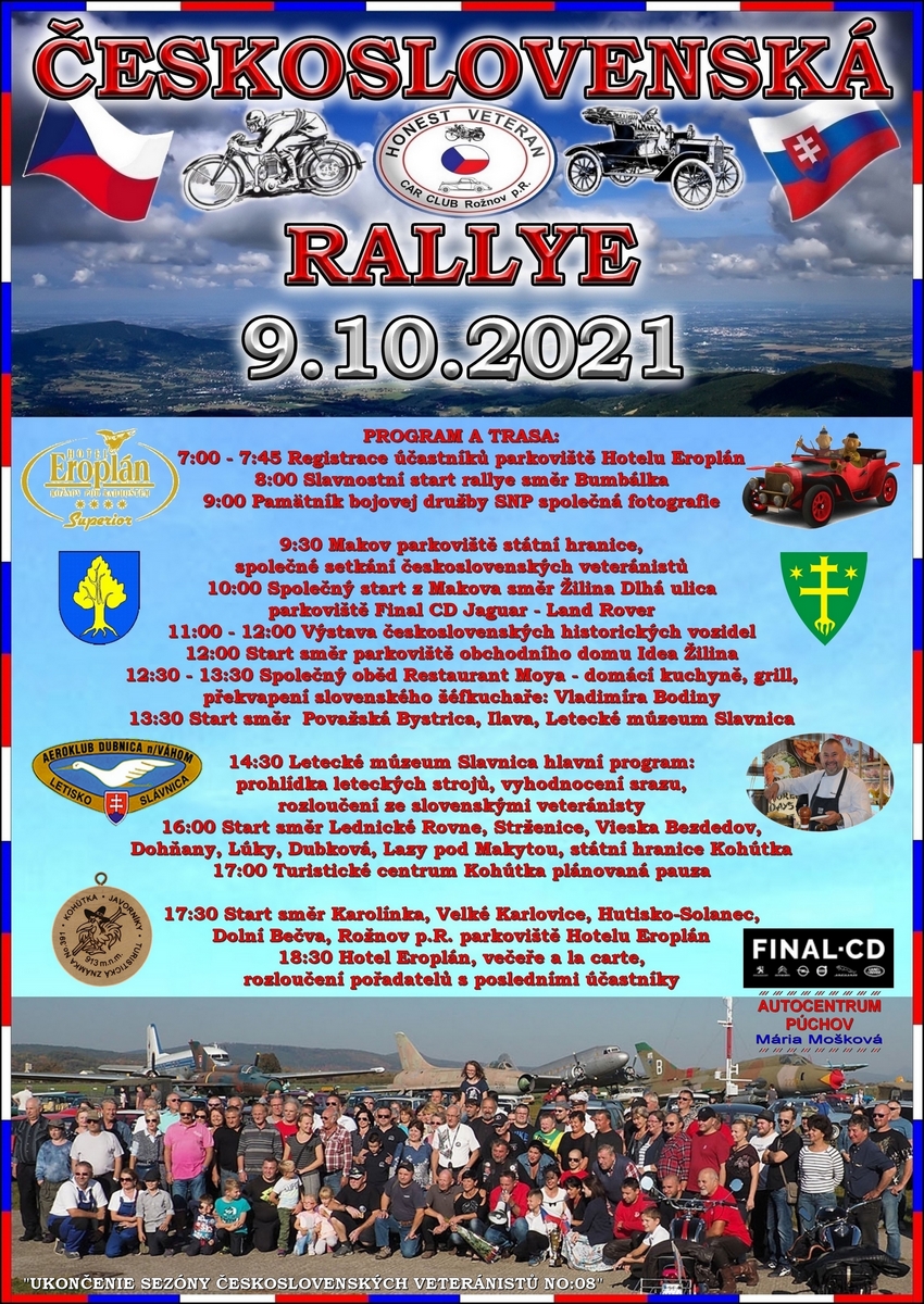 Československá rallye 2021