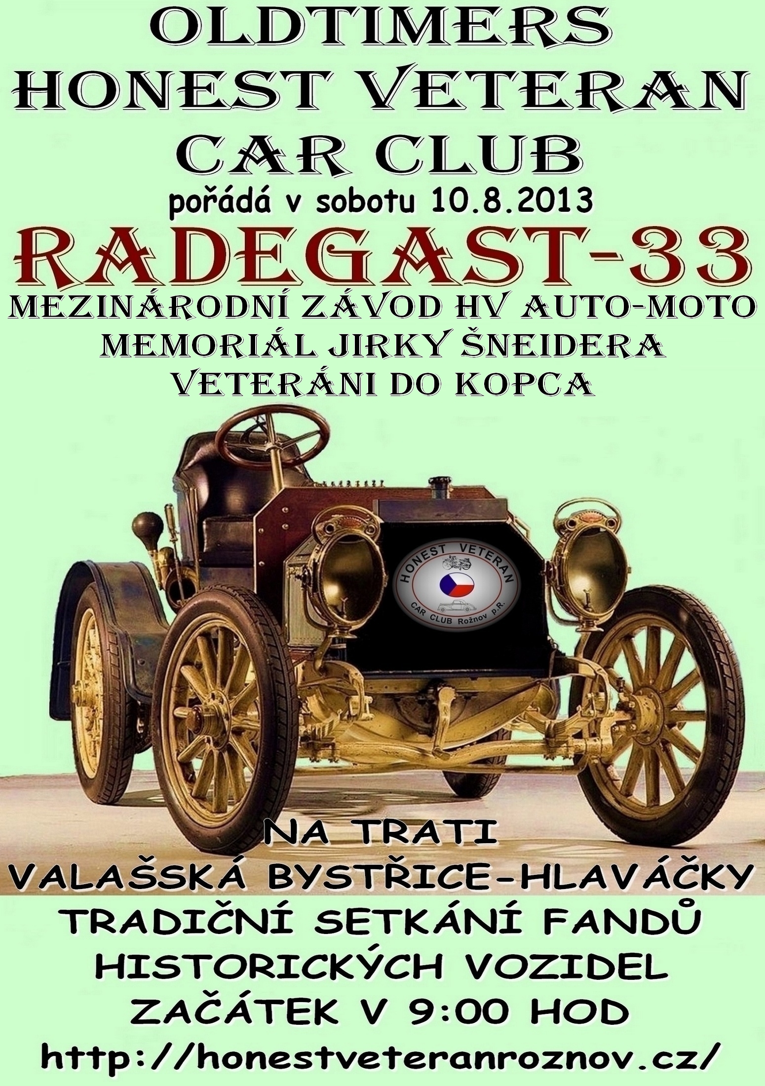 Plakát Radegast-33 2013 HVCC Tisk